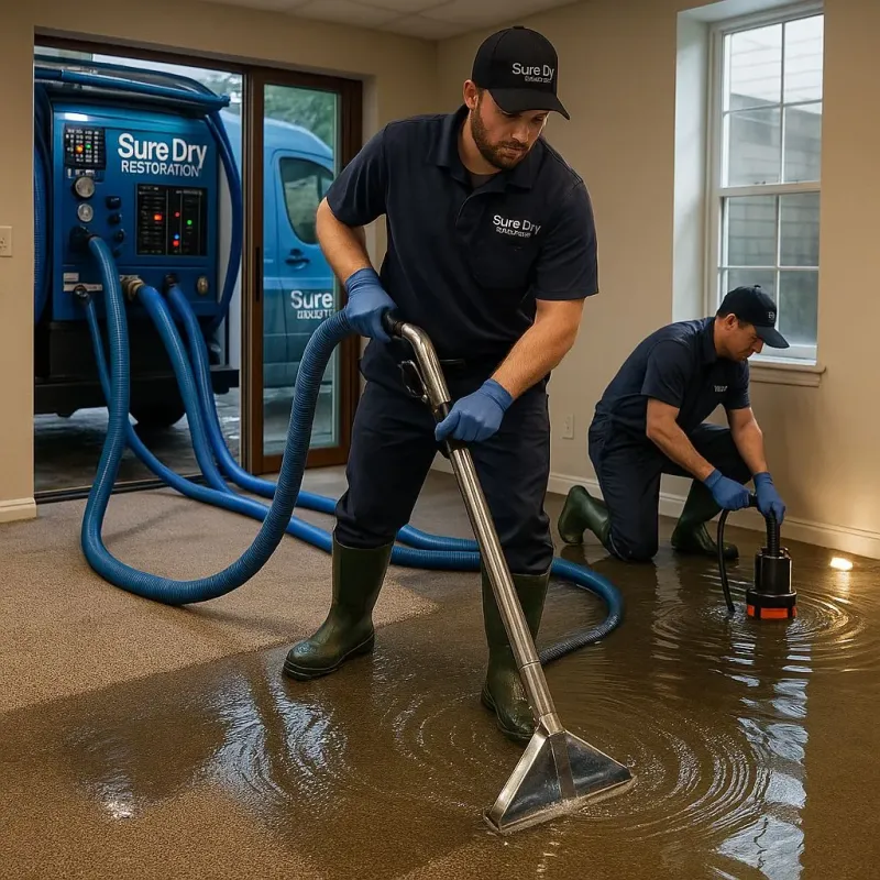 Water Extraction and Removal process in Monticello, GA